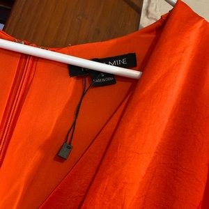 Size small orange dress